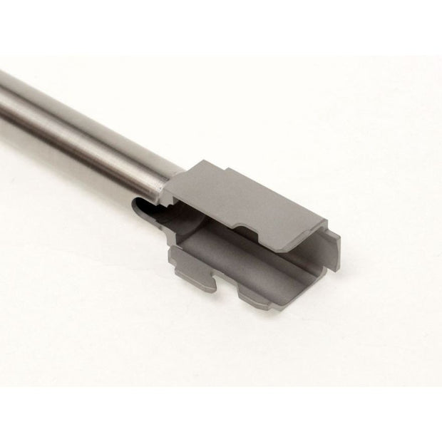 Guns Modify Stainless Thread Barrel ( KKM ) for Tokyo Marui G17/18C GBB G-series - Silver (14mm -)