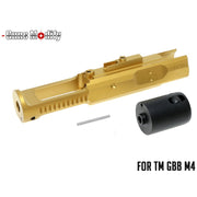 Guns Modify Stainless CNC Light Weight Zero Bolt Carrier For TM MWS M4 Nitride ( Gold )