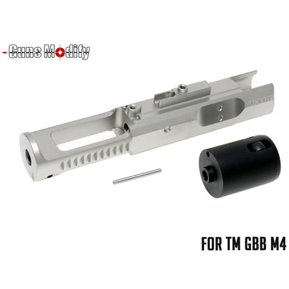 Guns Modify Stainless CNC Light Weight Zero Bolt Carrier For TM MWS M4 Nitride ( Silver )