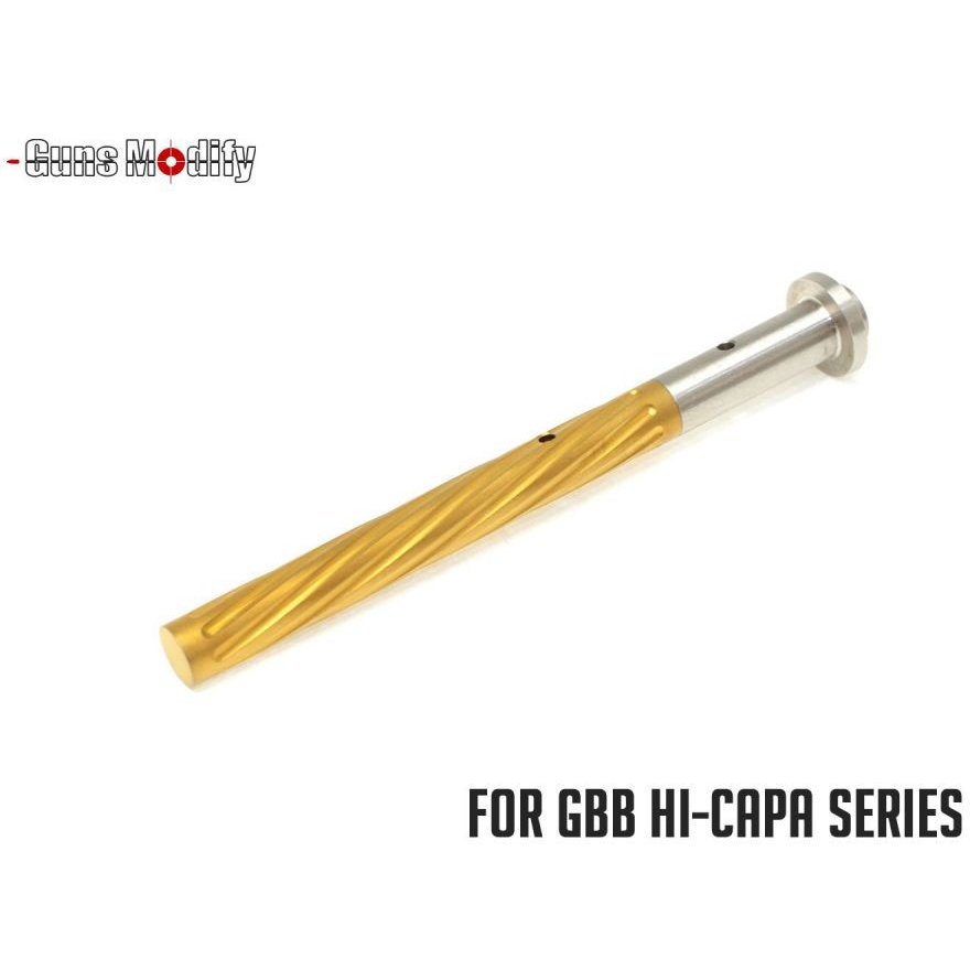 Guns Modify Stainless Steel Recoil Guide Rod for Marui Hi-Capa 5.1 DEM ( Gold )