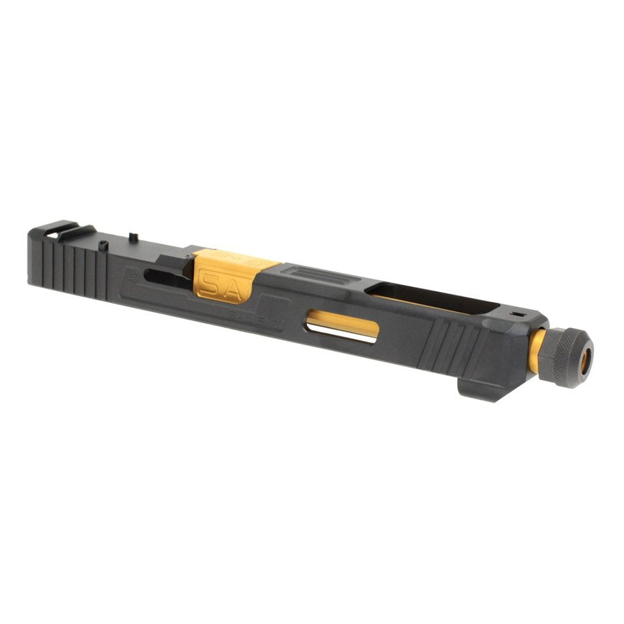 GunsModify SA Style G34 RMR Slide with Stainless Threaded Outer