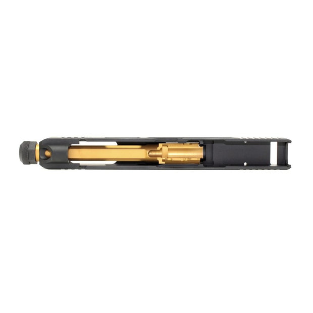 GunsModify SA Style G34 RMR Slide with Stainless Gold Threaded Outer Barrel Full Set For TM G17