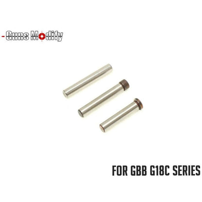 GunsModify HRC60 Hard Steel Firing Control (Silver) Pins For Marui G17/18C/19/22/34 GBB
