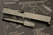 Bomber CNC Aluminum G19 MOS Slide Kit for Umarex / VFC G19 Gen4 GBB series ( SOCOM - MK27 Mod 2 )