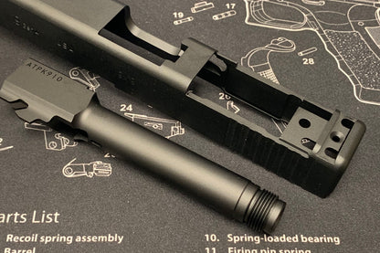 Bomber CNC Aluminum G19 MOS Slide Kit for Umarex / VFC G19 Gen4 GBB series ( SOCOM - MK27 Mod 2 )