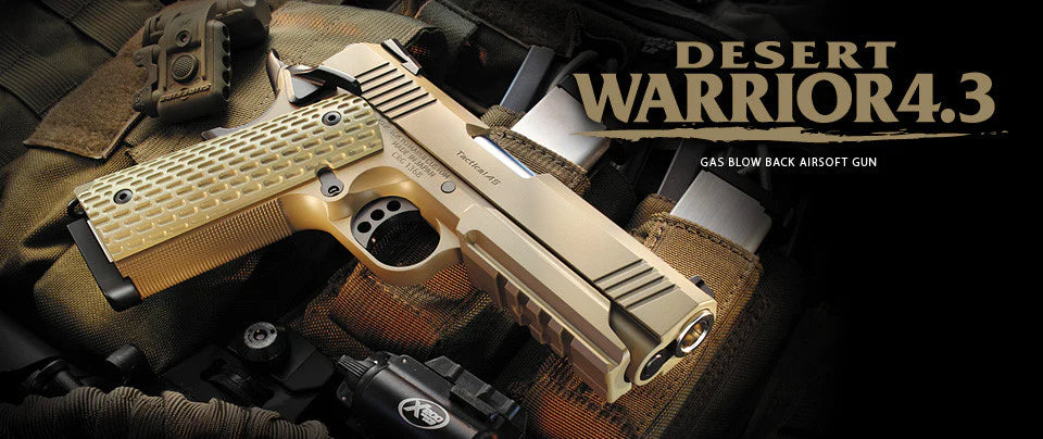 Tokyo Marui Desert Warrior 4.3 GBB Pistol – Boomarms