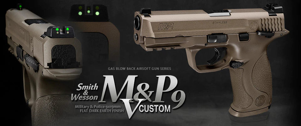 ™️GBB M&P9 Tokyo Marui M&P 9 V-Custom GBB Pistol – Boomarms