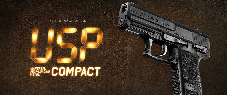Tokyo Marui USP Compact Airsoft GBB Pistol