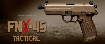 Tokyo Marui FNX-45 Tactical Gas Blowback Pistol - FDE