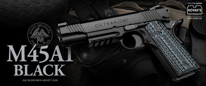 Tokyo Marui M45A1 CQB GBB Pistol (Black)