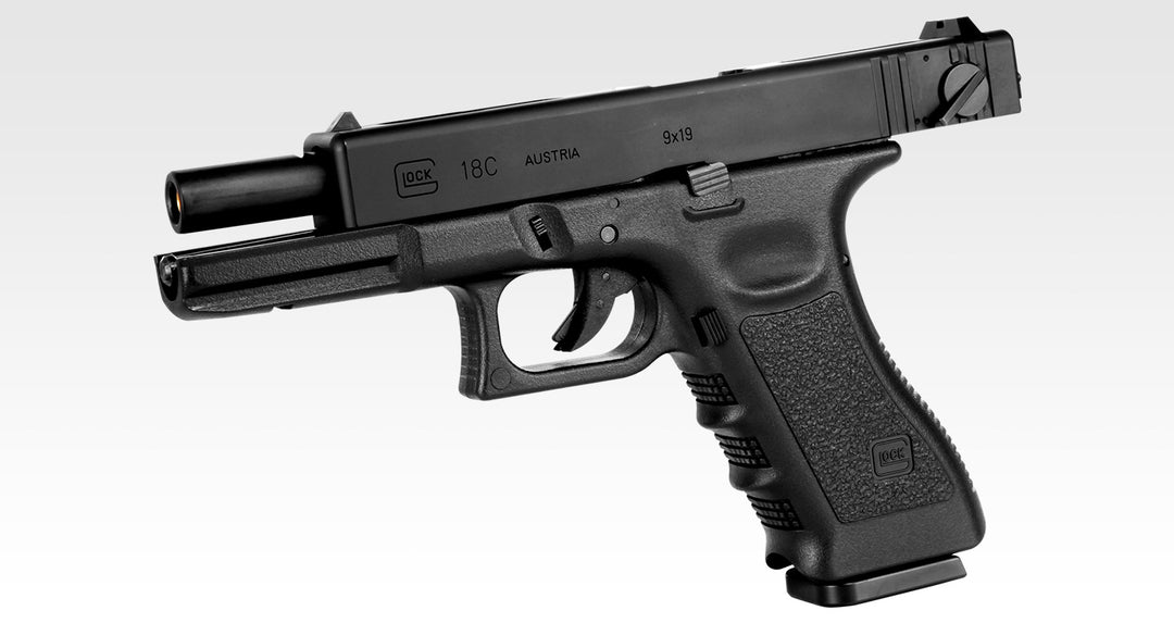 Glock 18C 東京マルイ GBB Tokyo Marui G18C GBB Pistol (Black) – Boomarms