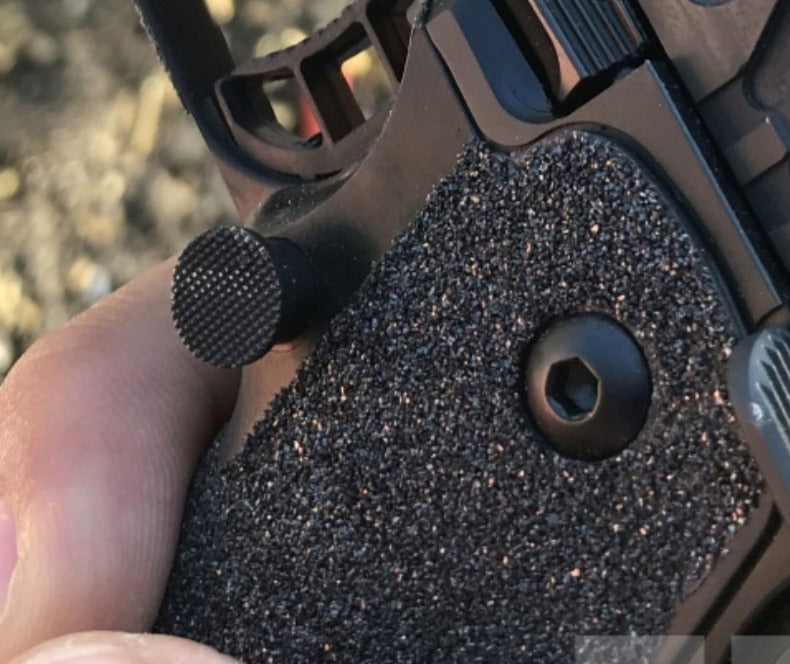 Bomber CNC Steel Magazine Catch ( STI Extended Type ) for Marui Hi-CAPA GBB Series