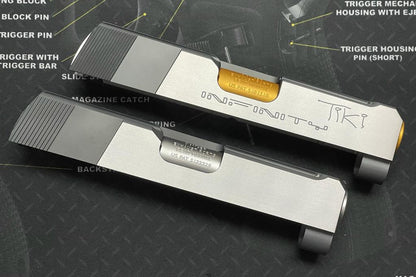 Bomber CNC Aluminium Infinity TIKI Slide & Frame Kit for Marui V10 GBB series