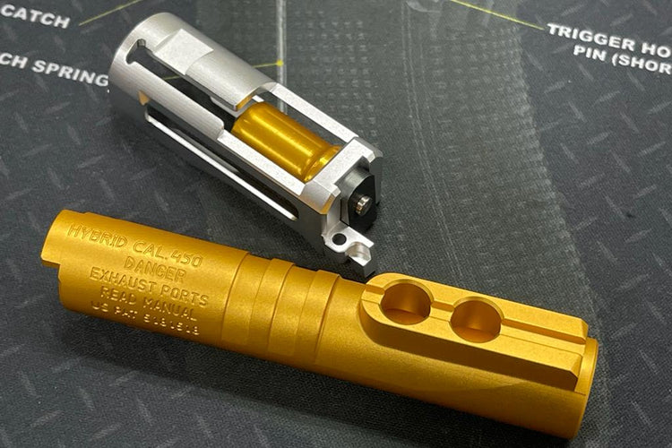 Bomber CNC Aluminium Infinity TIKI Slide & Frame Kit for Marui V10