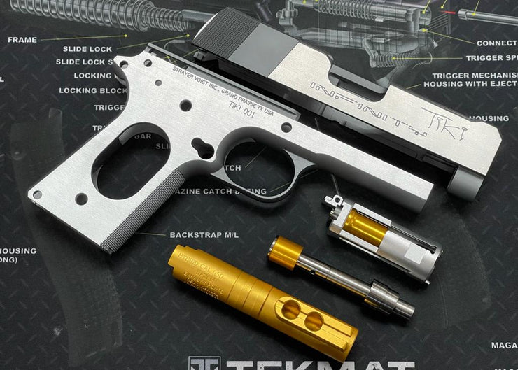 Bomber CNC Aluminium Infinity TIKI Slide & Frame Kit for Marui V10 GBB series **Per order