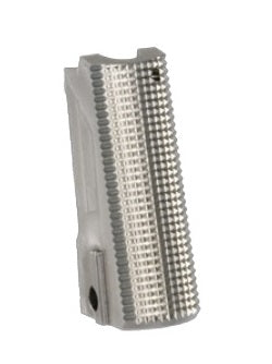 Nova Stainless Compact size Main Spring Housing for Marui V10 GBB Series - Checkered type